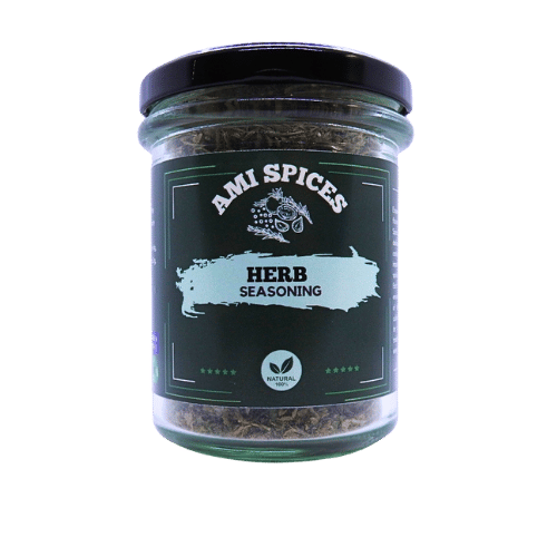 Herb seasoning mix for chicken, beef, pork, fish, vegetable dishes